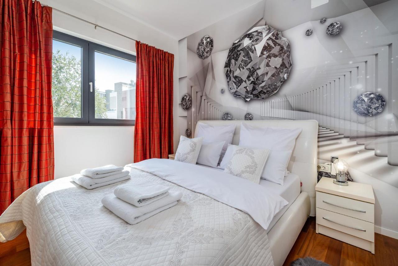Apartman Darija Sukošan Esterno foto