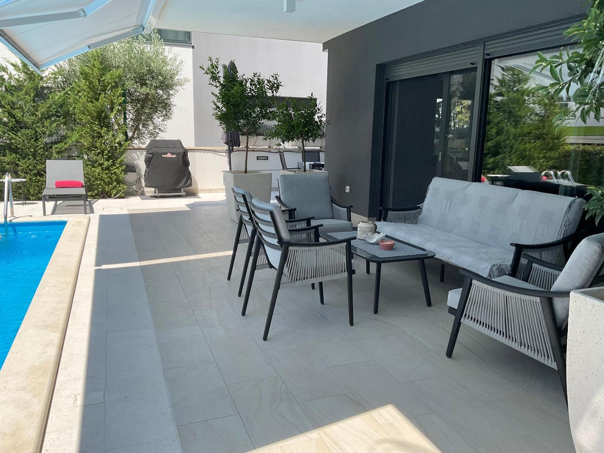 Apartman Darija Sukošan Esterno foto